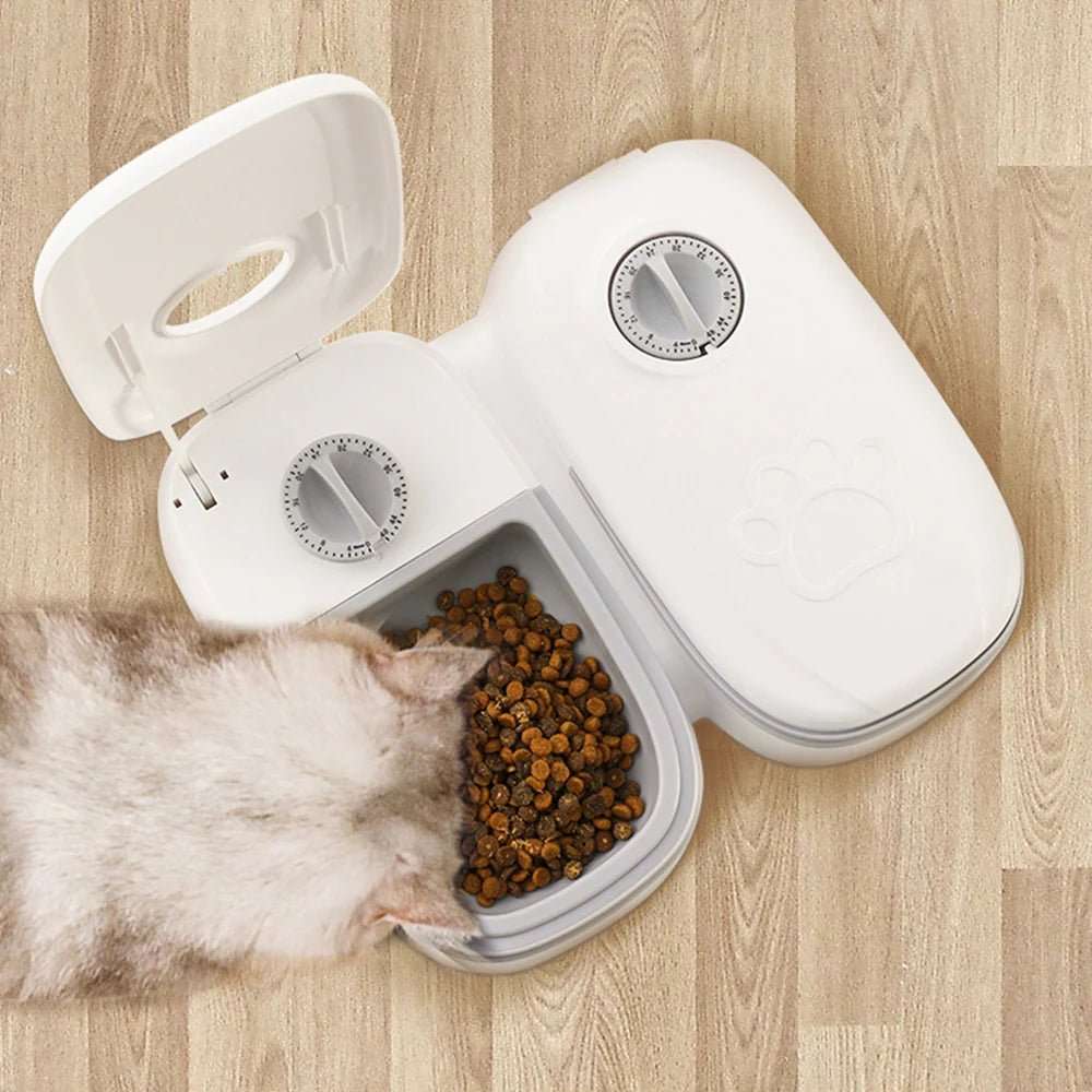 Smart Automatic Pet Feeder with Timer & Stainless Steel Bowl - Alteris