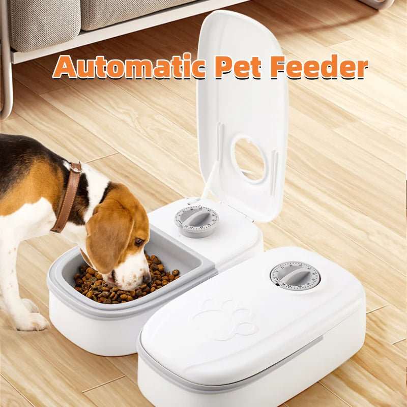 Smart Automatic Pet Feeder with Timer & Stainless Steel Bowl - Alteris