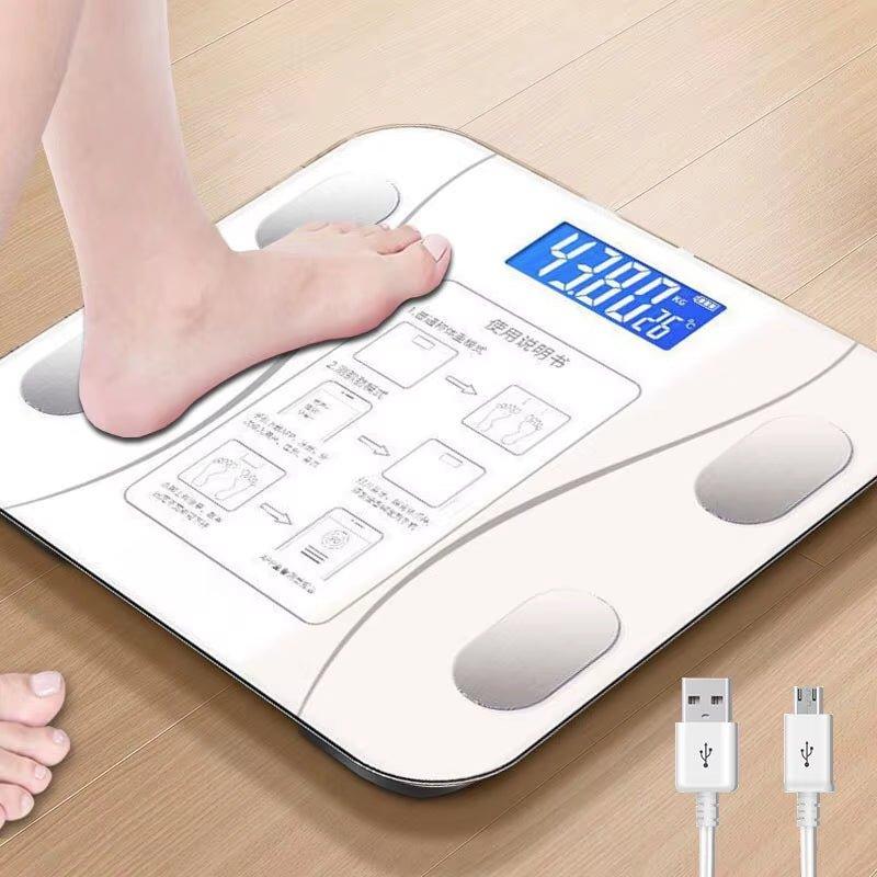 Smart Bluetooth Body Fat Scale with App Synchronization and Body Composition Analyzer Alteris