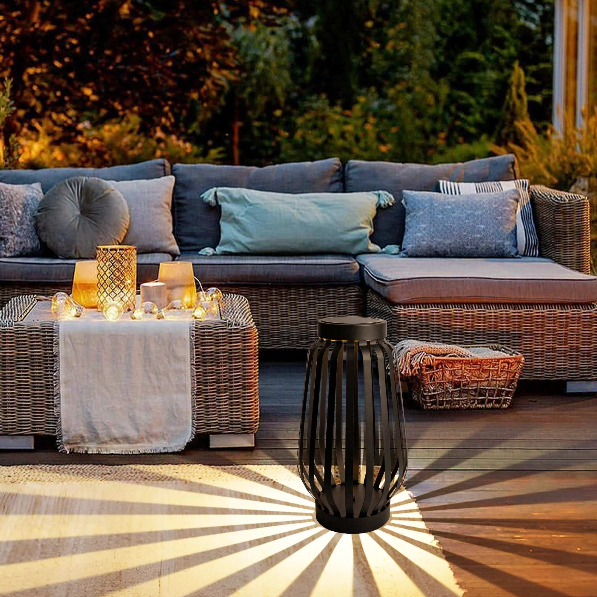 Solar Powered Outdoor Landscaping Path Lights Floor Lamp - Alteris