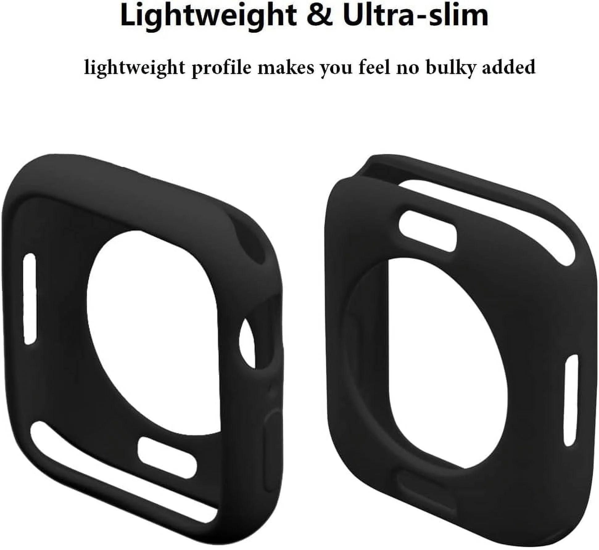 Ultra Thin Soft TPU Shockproof Case for Apple Watch Series 9 8 7 45mm Alteris