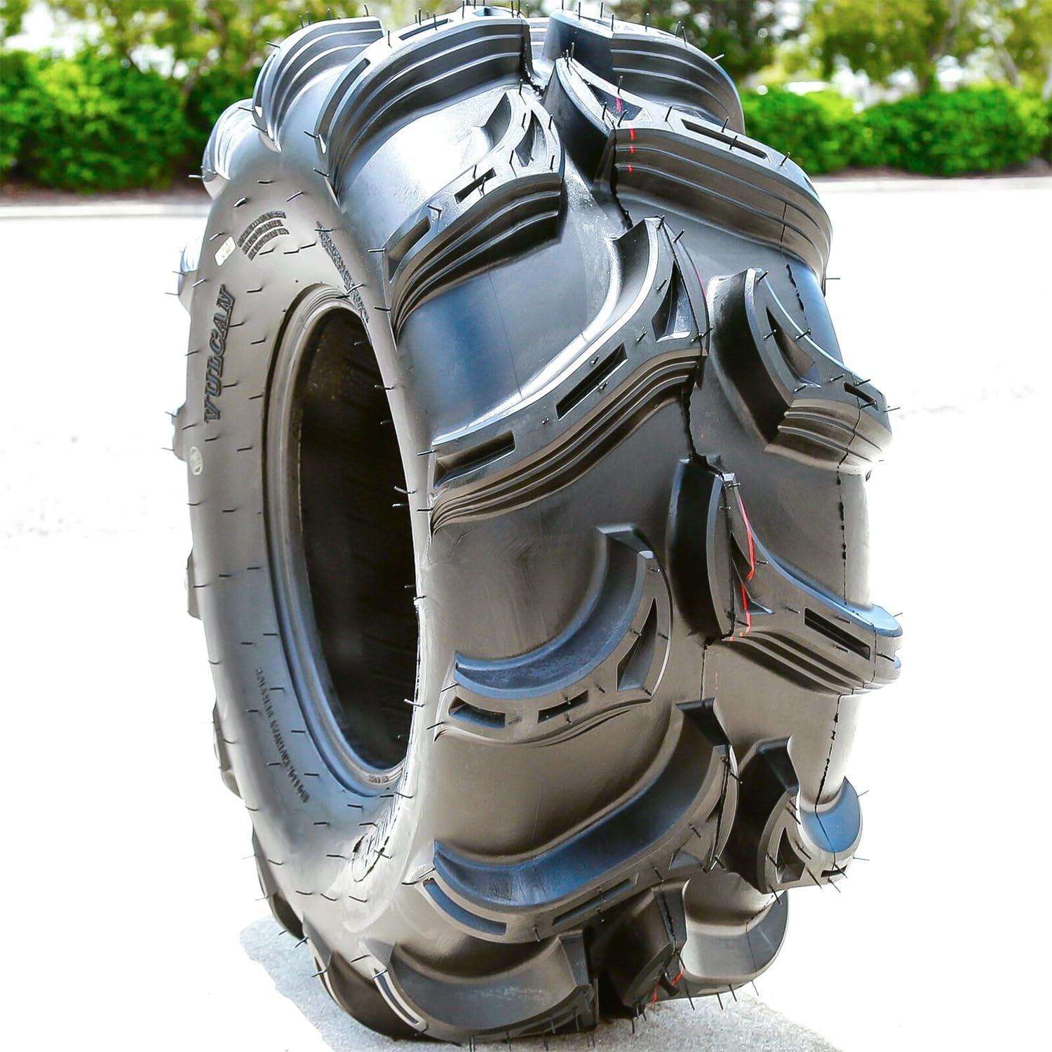 Vulcan M/T ATV UTV Mud Off - Road Tire - 28X11.00 - 14 28X11 - 14 28X11X14 58F Load Range 6 Ply BSW Black Side Wall - Alteris