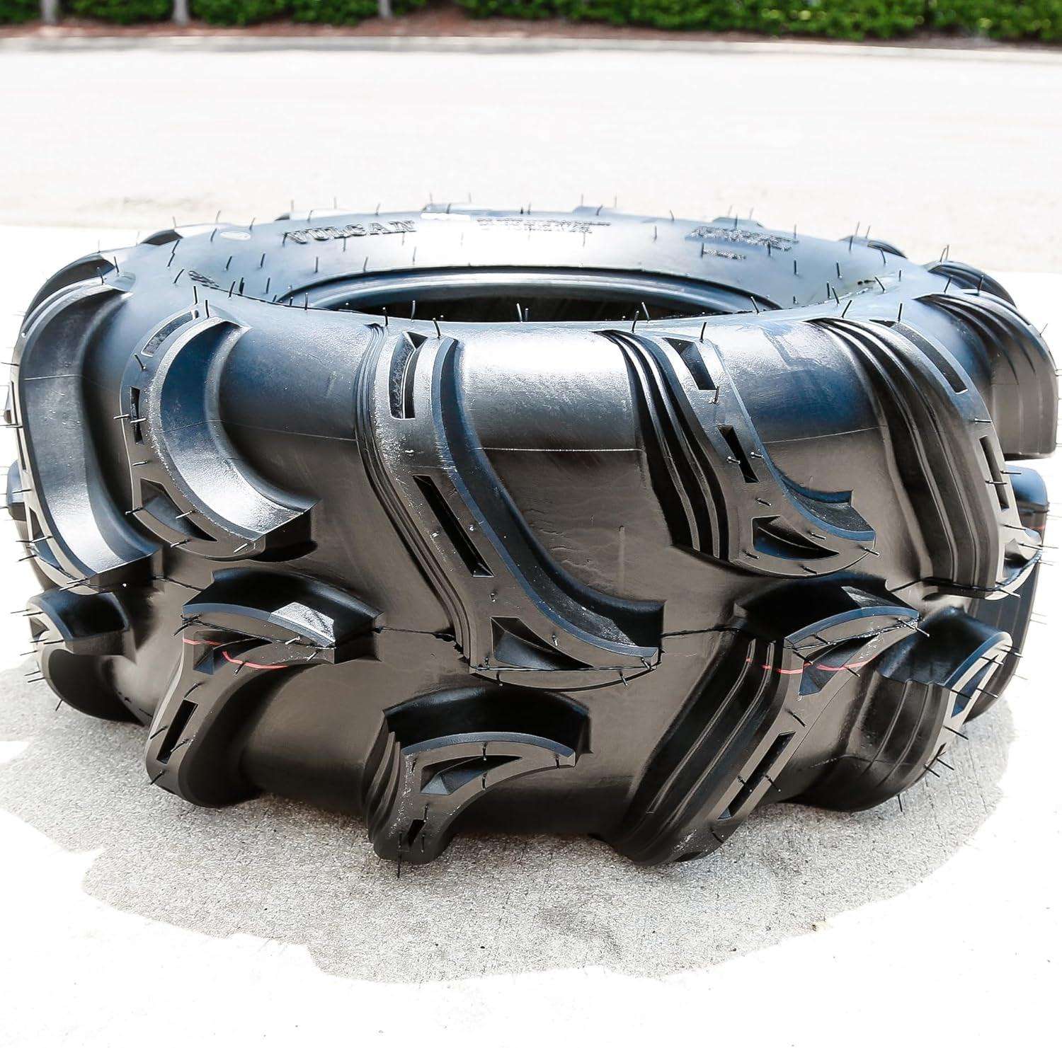 Vulcan M/T ATV UTV Mud Off - Road Tire - 28X11.00 - 14 28X11 - 14 28X11X14 58F Load Range 6 Ply BSW Black Side Wall - Alteris